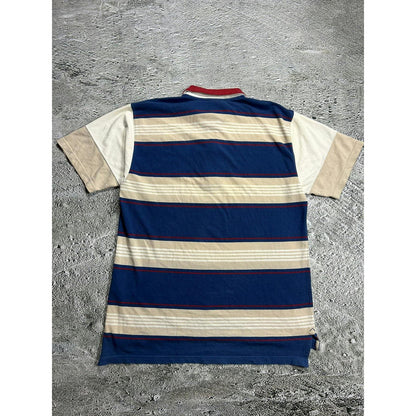 Nike vintage polo T-shirt 90s striped