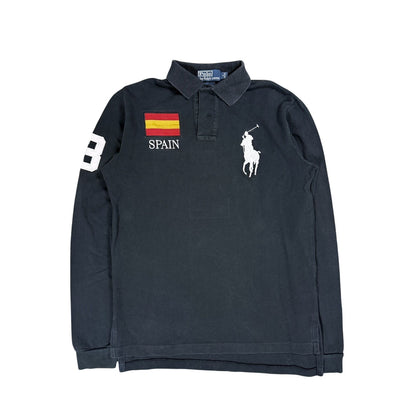 Chief Keef Polo Ralph Lauren black longsleeve Spain big pony