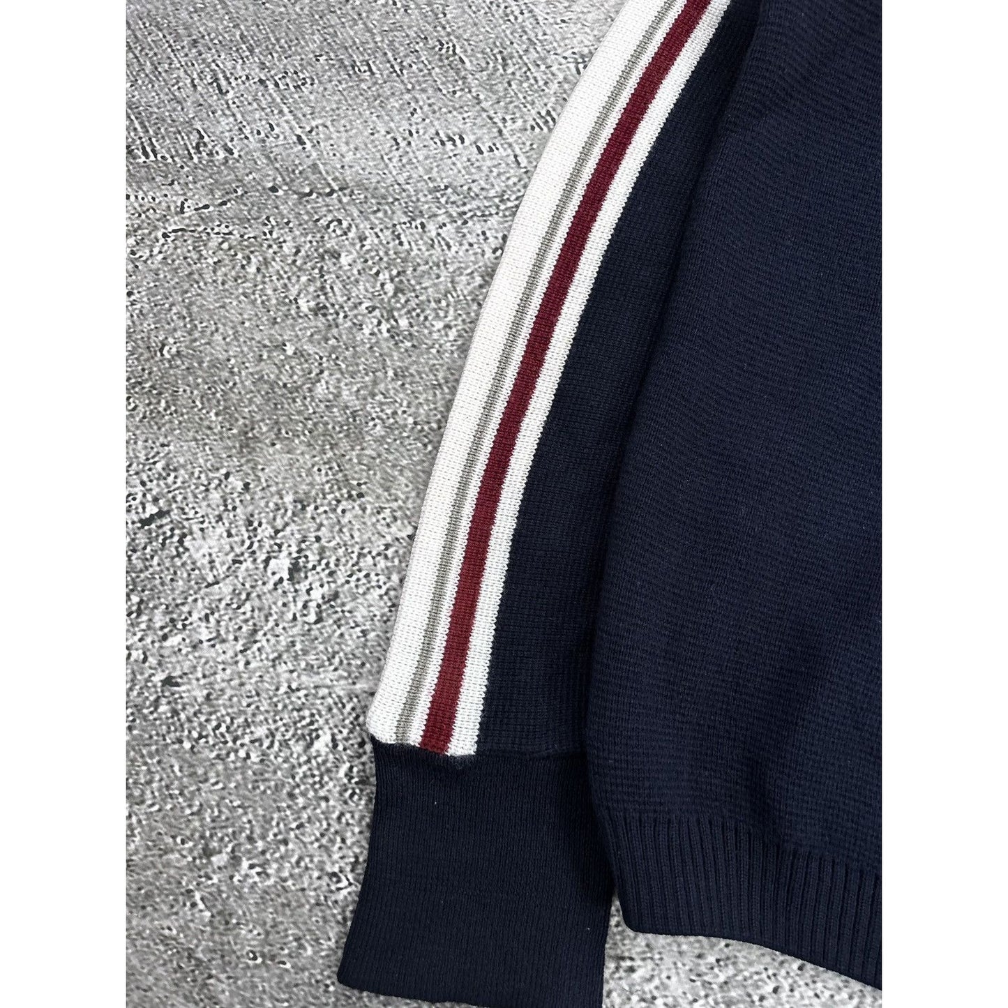 Lacoste sweater multicolor vintage navy beige Sport