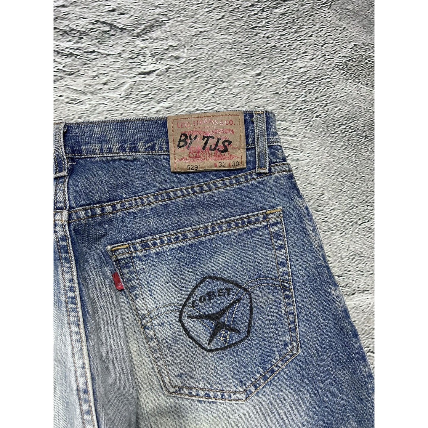 Levis jeans 529 Denim pants Jeans custom made baggy