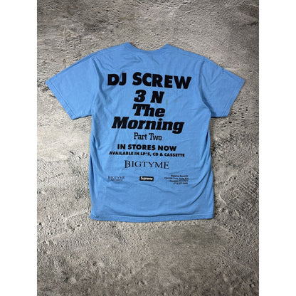 Supreme x DJ Screw SUC blue turquoise Screwed Up Click SS26
