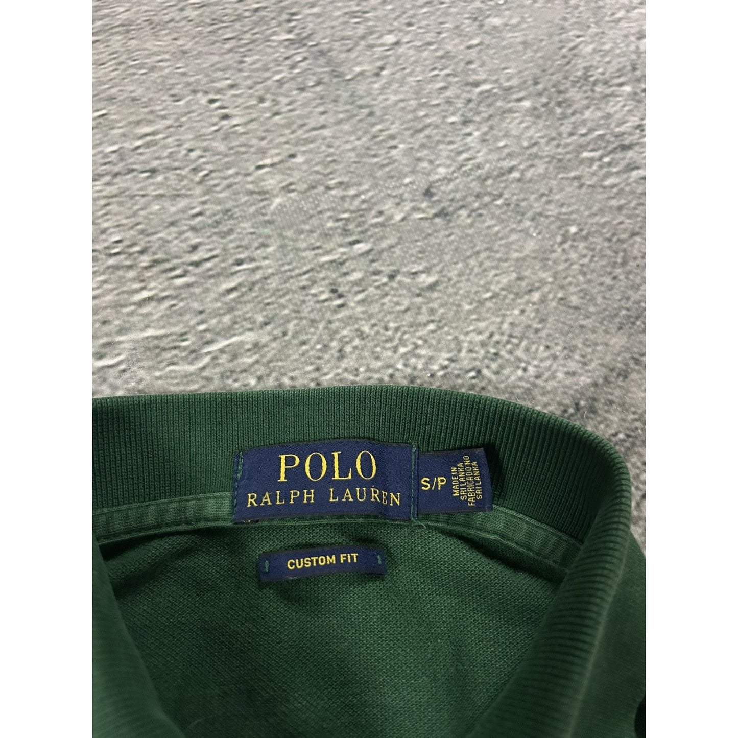 Chief Keef Polo Ralph Lauren Polo green white big pony Y2K