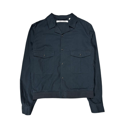 Uniqlo Lemaire Cotton Jacket navy button-up