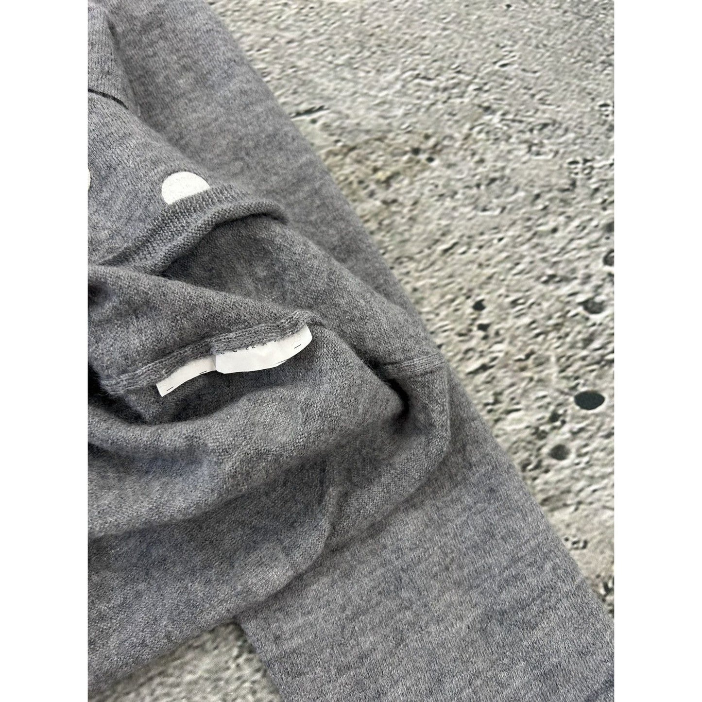 Comme Des Garcons shirt SS17 sweater Brain Train Runway wool