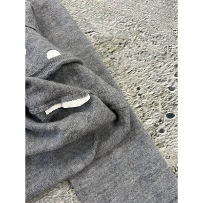 Comme Des Garcons shirt SS17 sweater Brain Train Runway wool