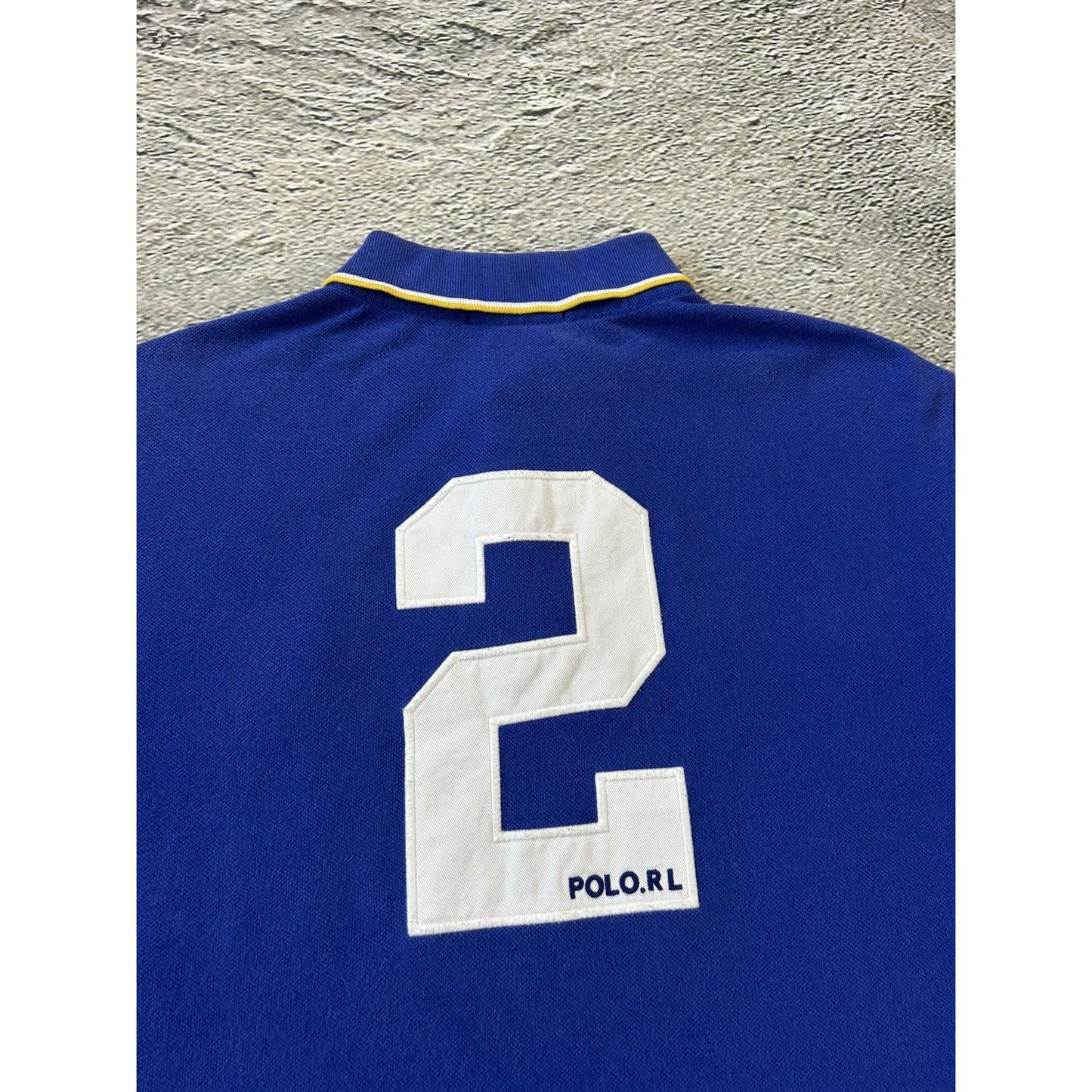 Chief Keef Polo Ralph Lauren Madrid blue big pony shirt