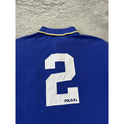 Chief Keef Polo Ralph Lauren Madrid blue big pony shirt