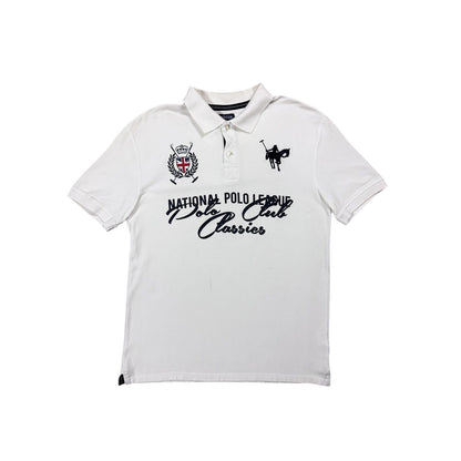 Chief Keef Polo UK England navy t-shirt Vinson Polo Club