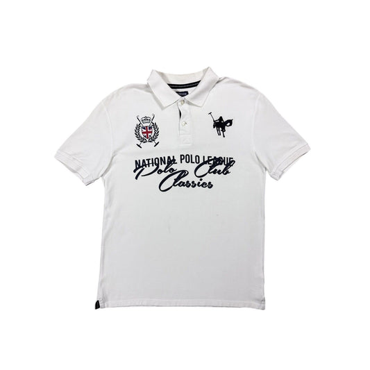 Chief Keef Polo UK England navy t-shirt Vinson Polo Club