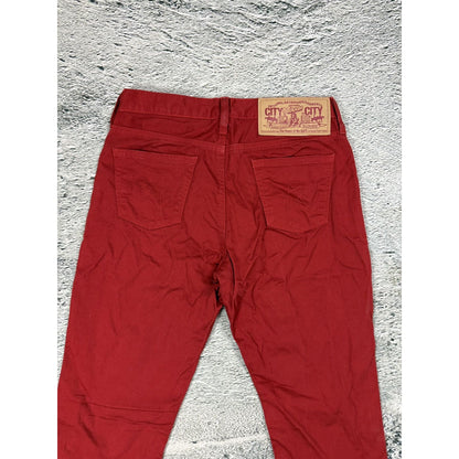 Bape jeans red A Bathing Ape vintage Japanese pants