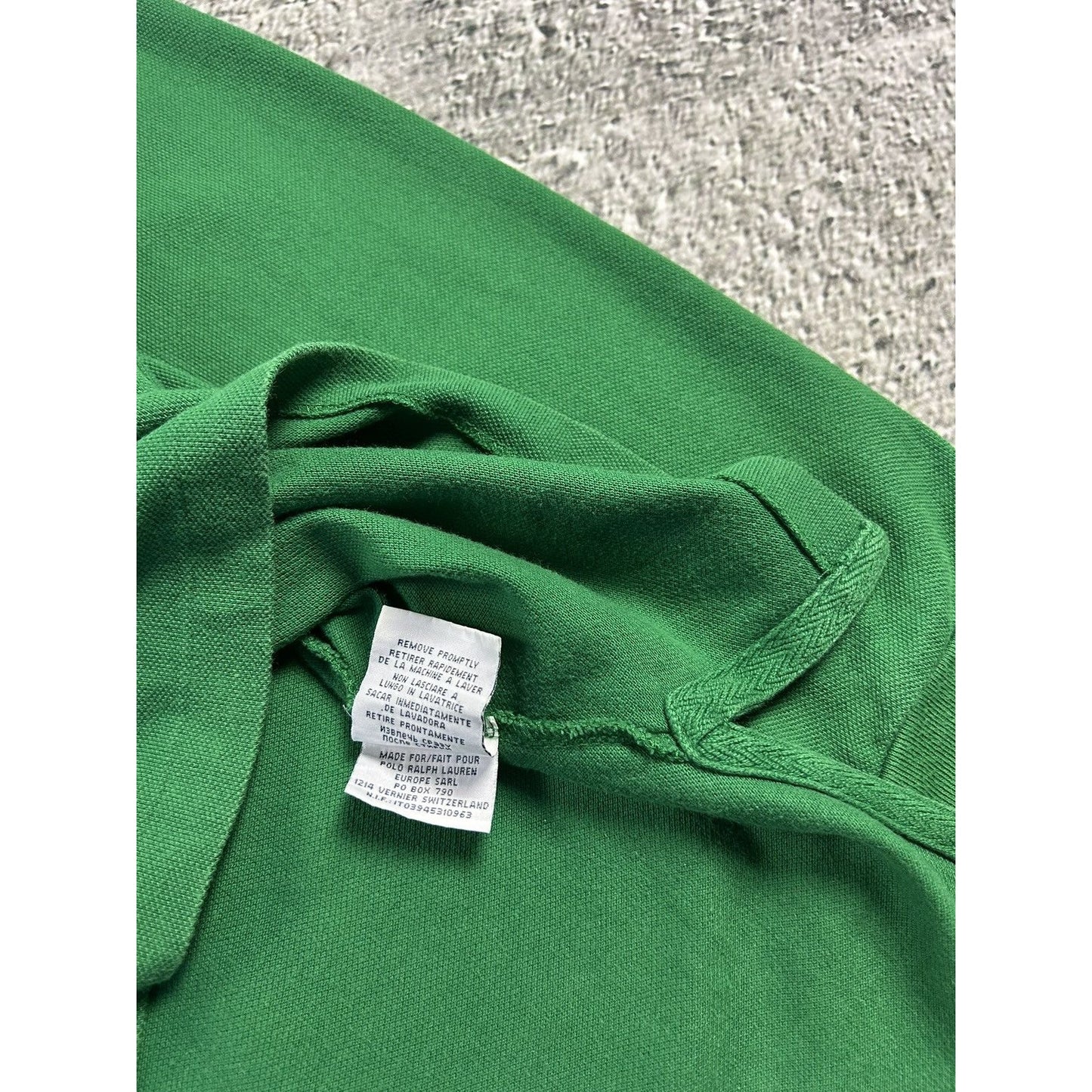 Chief Keef Polo Italy Ralph Lauren longsleeve vintage green