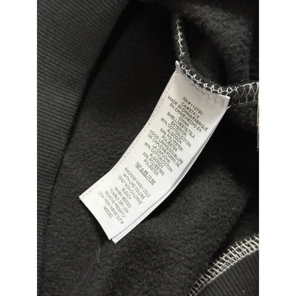 True Religion vintage black zip hoodie white big logo
