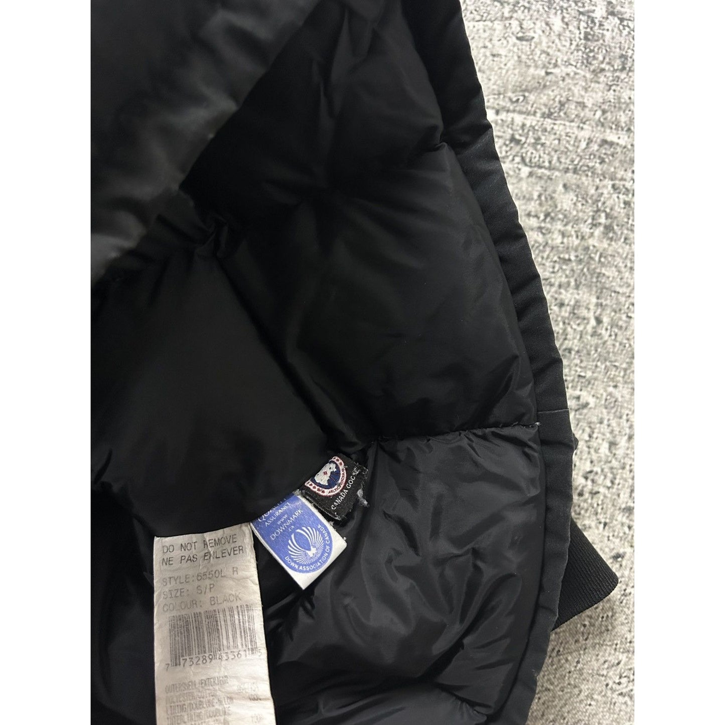 Canada Goose trillium parka jacket black puffer
