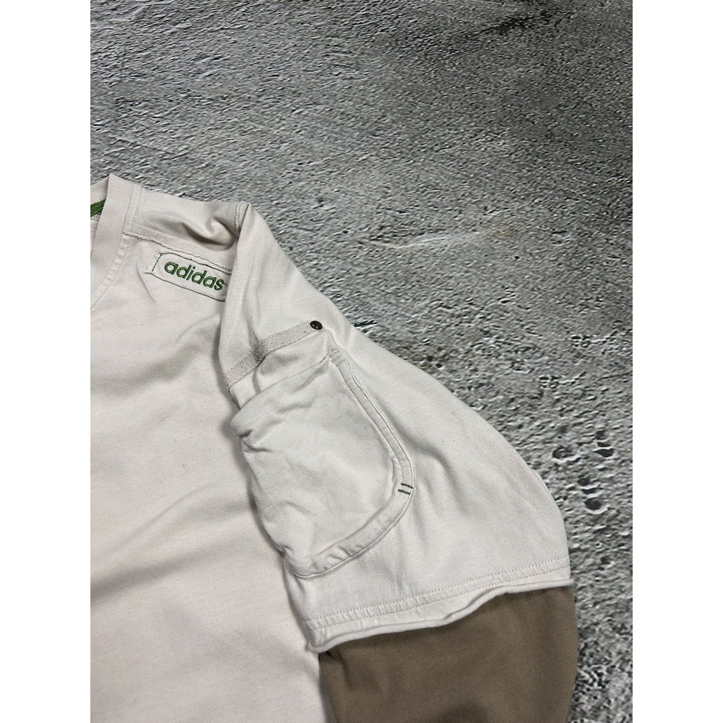Adidas vintage longsleeve Y2K opium beige