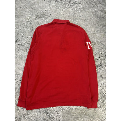 Chief Keef Polo Ralph Lauren red longsleeve big pony