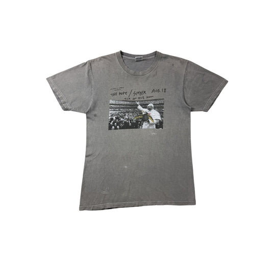 Supreme x Antihero Pope John Paul II Gray T-shirt SS16