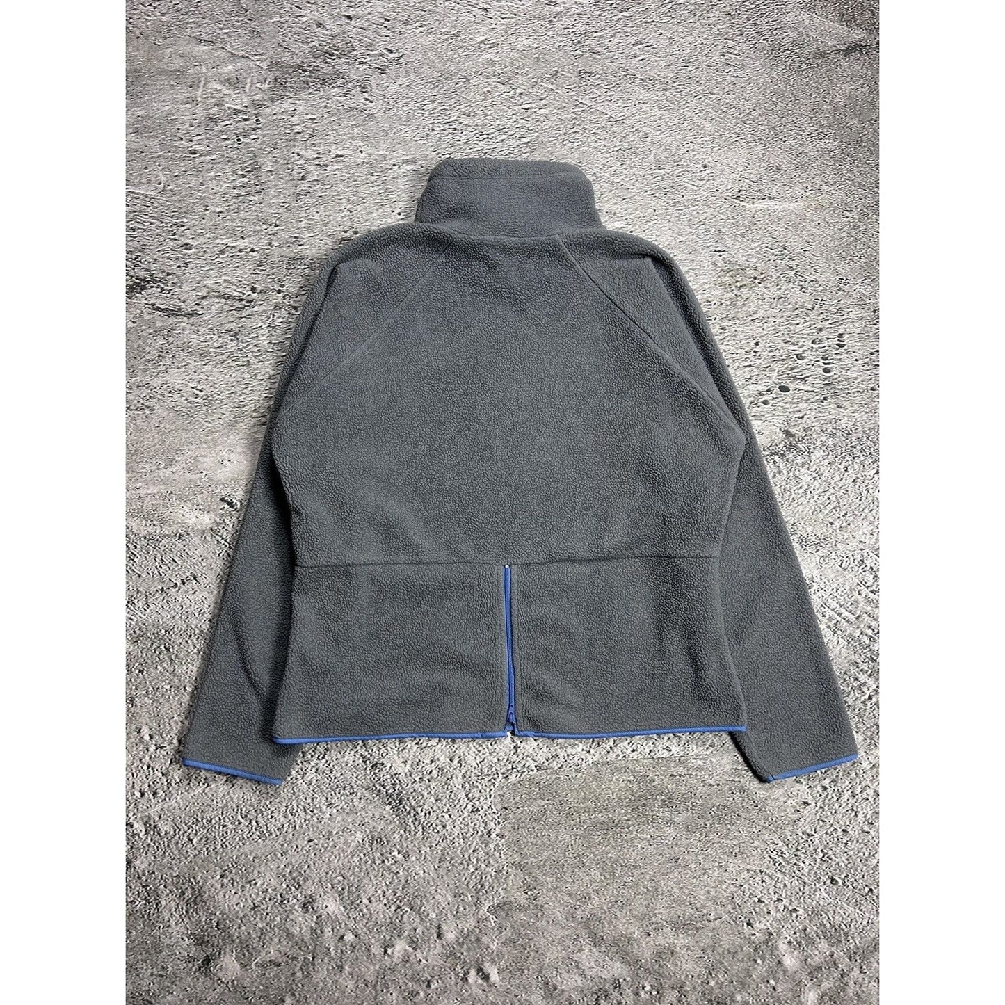 Nike fleece vintage sweatshirt turtleneck grey Y2K