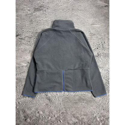 Nike fleece vintage sweatshirt turtleneck grey Y2K