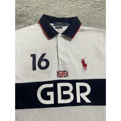 Chief Keef Polo Ralph Lauren Great Britain vintage white GBR