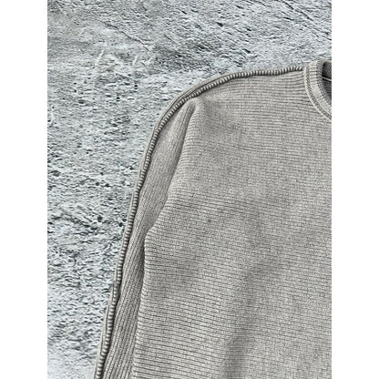 Carlo Colucci sweater Coogi style vintage beige knit