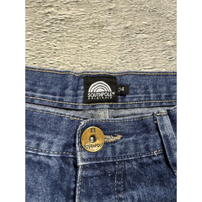 Southpole Jeans vintage big logo skate hip hop denim pants