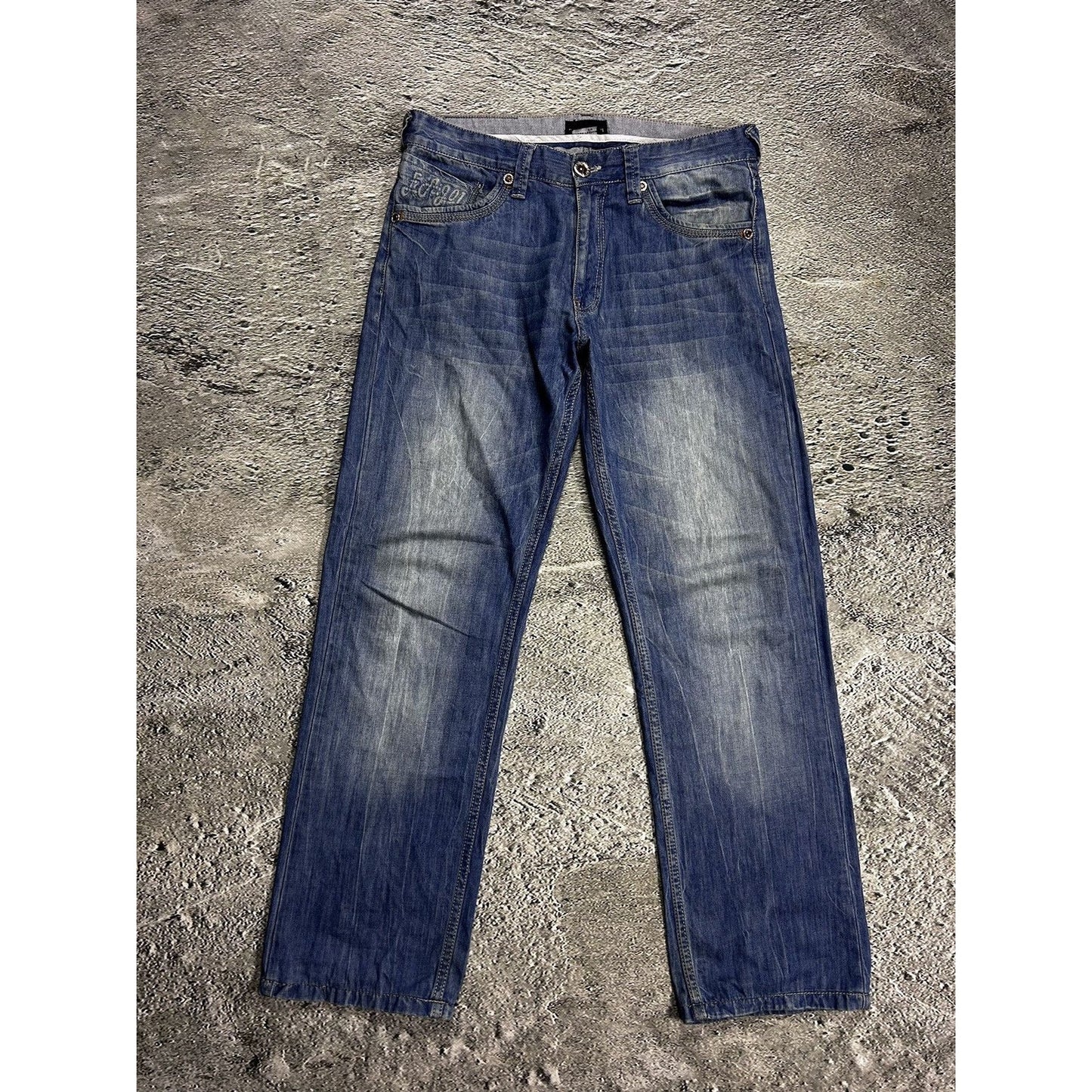 Armani vintage navy jeans straight denim pants