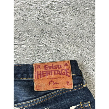Evisu jeans vintage big logo selvedge denim Before Anyone