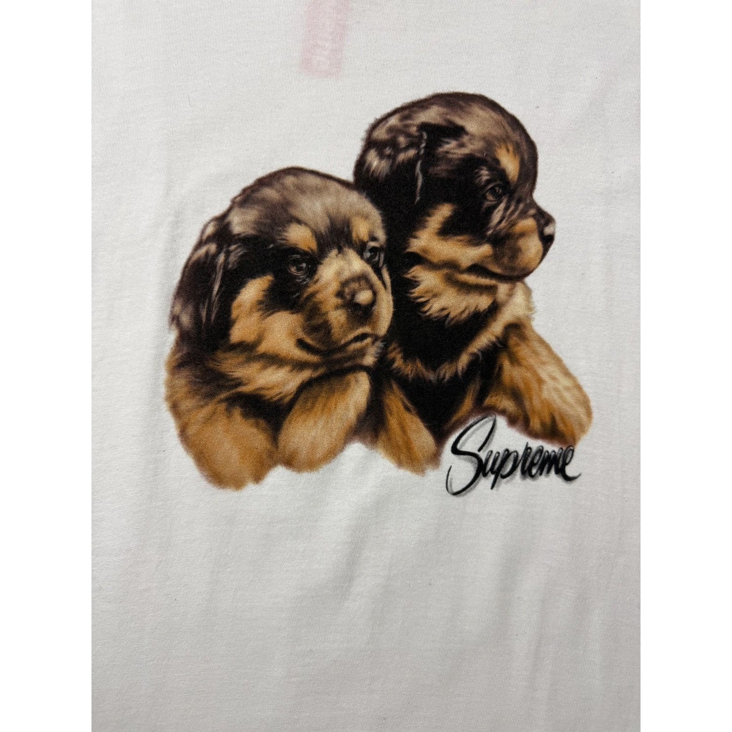 Supreme puppies tee white FW26 T-shirt