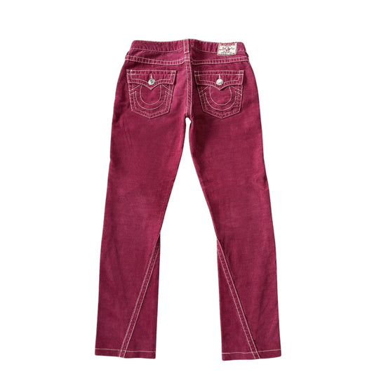True Religion Joey jeans vintage cords corduroy pants flared