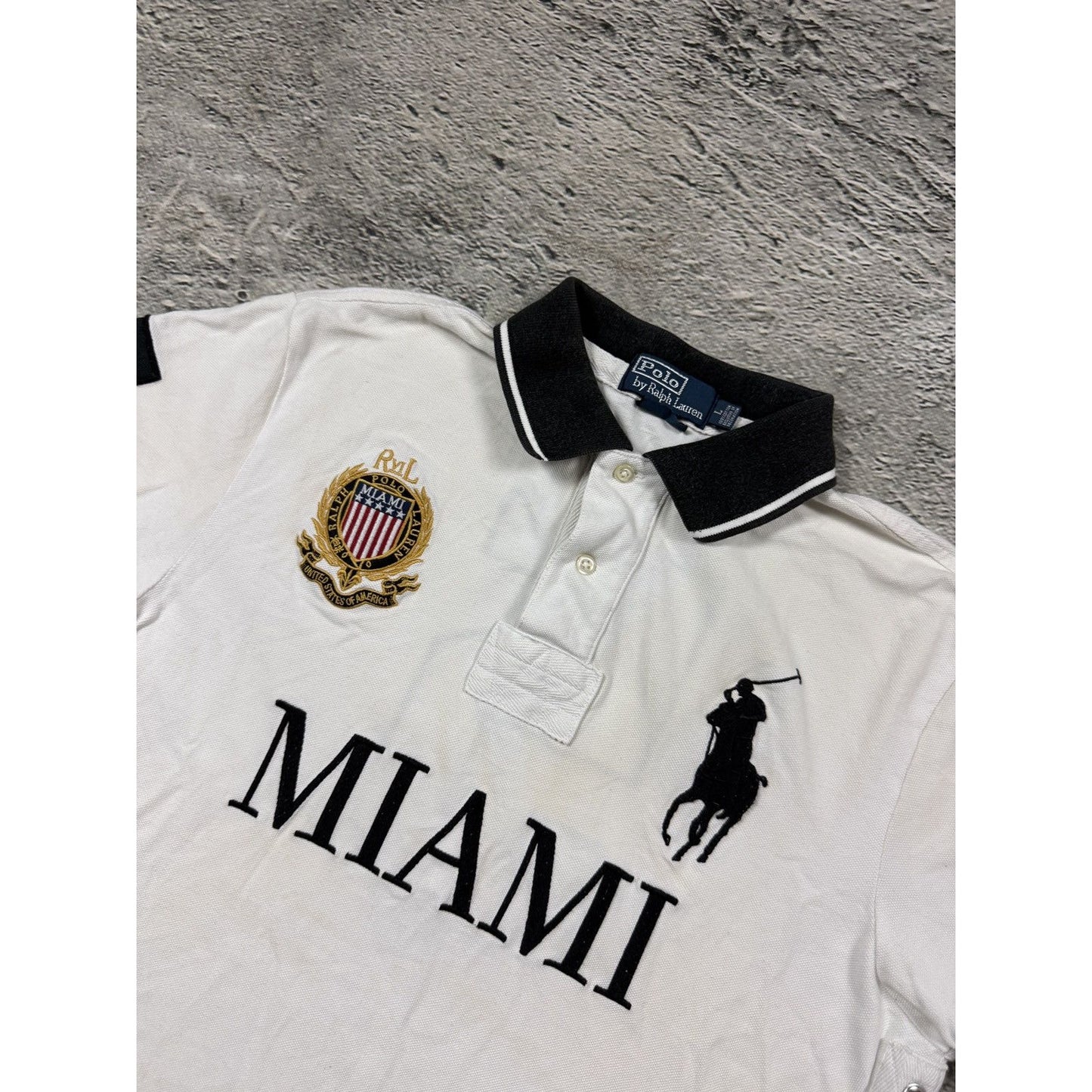 Chief Keef Polo Ralph Lauren big pony Miami white