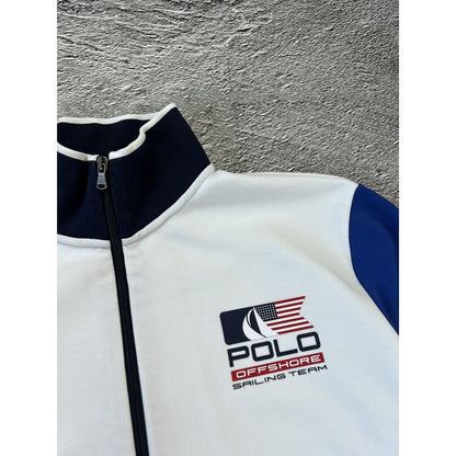 Chief Keef Polo Ralph Lauren USA zip sweatshirt big pony red