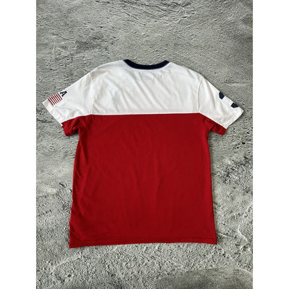 Chief Keef Polo Ralph Lauren USA T-shirt red white big pony