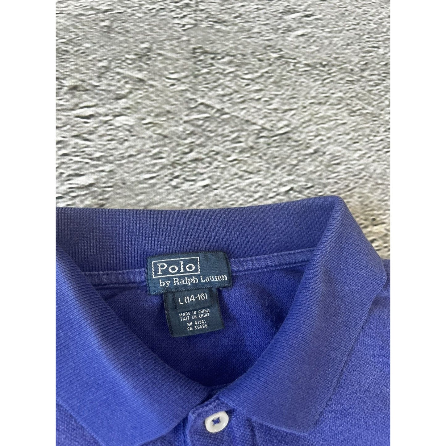 Chief Keef Polo Italy Ralph Lauren vintage big pony blue