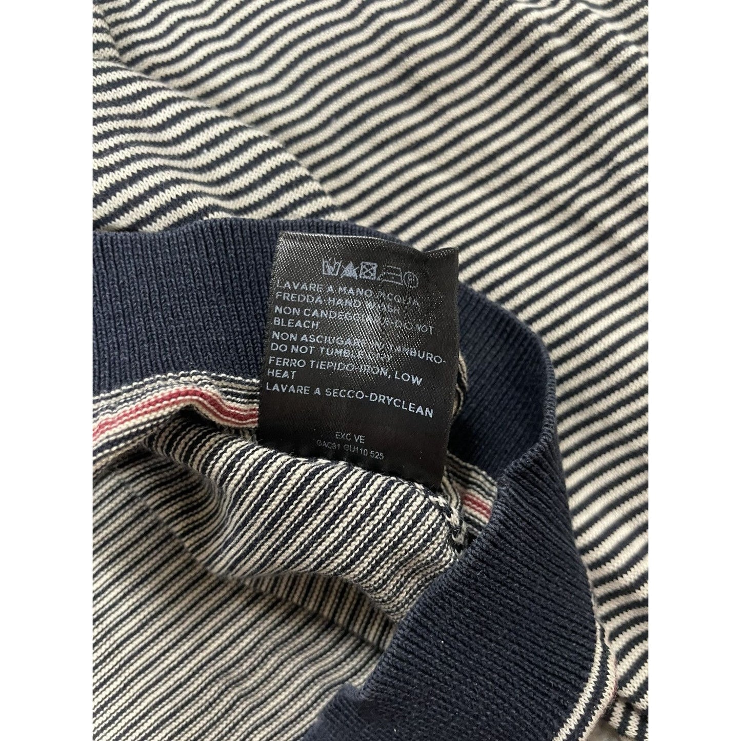 Gucci Sweater Vintage stripped white black knit