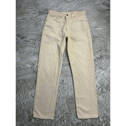 Levi’s 615 02 vintage beige jeans denim pants 90s orange tab