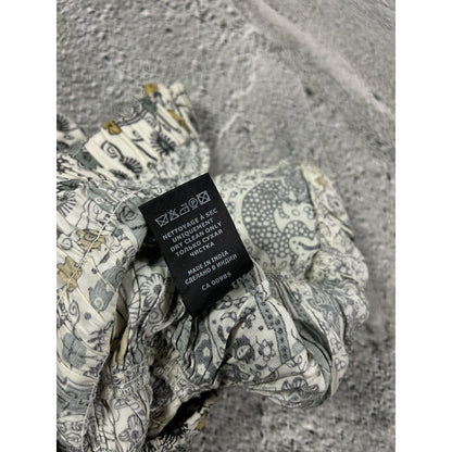 Isabel Marant Étoile beige green floral set skirt + top