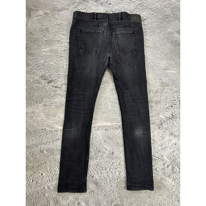 Han Kjobenhavn Black Selvedge Selvage Denim Pants Lean Fit