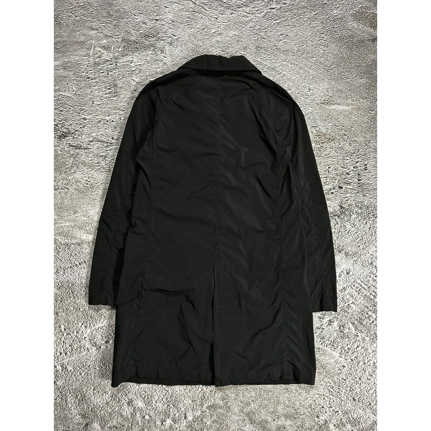 Uniqlo Ines De La Fressange black nylon coat jacket