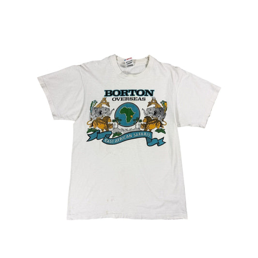 Vintage T-shirt Made in USA African Borton Fruit of the loom