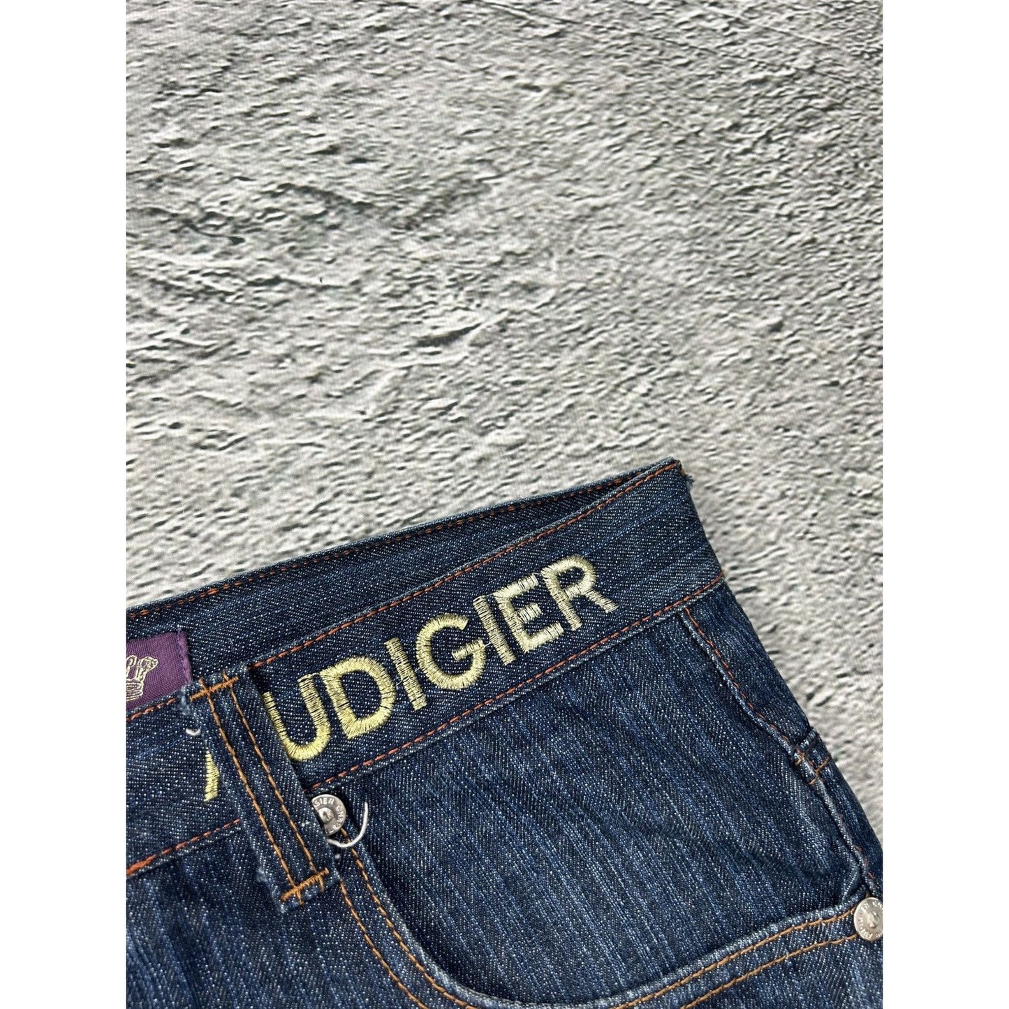 Ed Hardy Christian Audigier vintage jorts shorts denim jeans