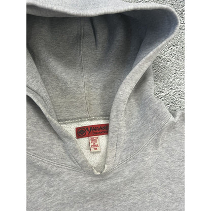 Evisu big logo hoodie seagull grey white Y2K Yamane