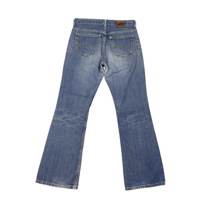 Lee flared jeans denim pants Y2K blue Denver