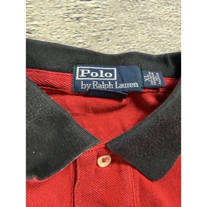 Chief Keef Polo Ralph Lauren Milan Red polo T-shirt