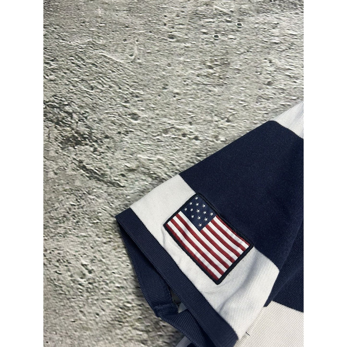 Polo Ralph Lauren USA Polo T-shirt Chief Keef vintage flag