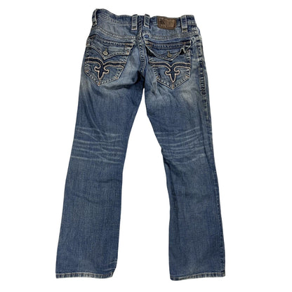 Rock Revival vintage blue jeans Y2K flared Tapy