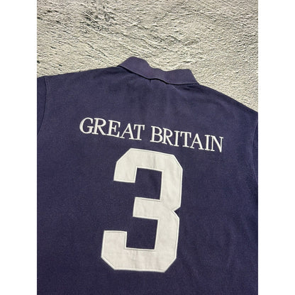 Chief Keef Polo Ralph Lauren Great Britain vintage red navy