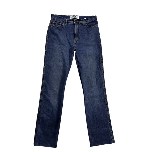 Moschino jeans stars vintage blue denim pants Y2K