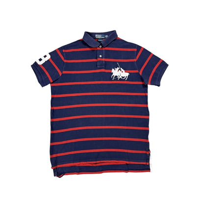 Chief Keef Polo Ralph Lauren big pony striped navy red
