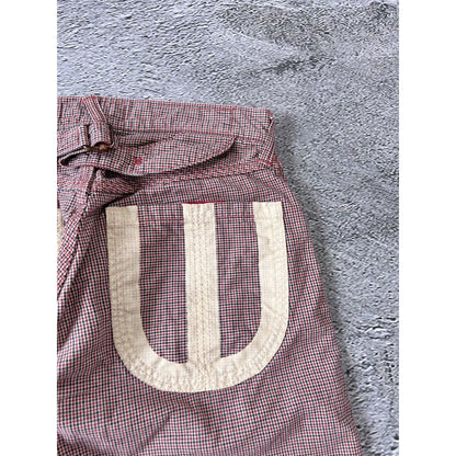 Evisu Yamane jeans vintage red casual pants