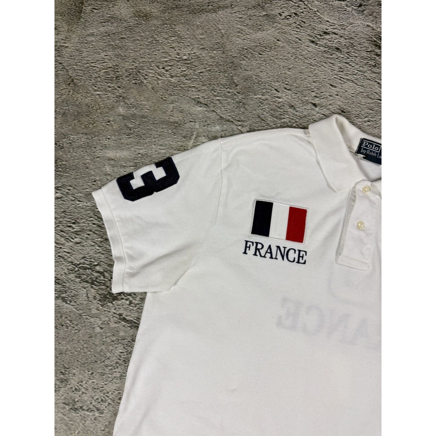 Chief Keef Polo Ralph Lauren France vintage shirt white